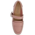 thumbnail image 5 of Journee Womens Caspian Square Toe Loafer Flats, 5 of 10
