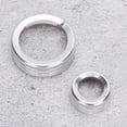 thumbnail image 4 of 2Pcs Aluminum Alloy Multimedia Control Center Knob Ring Trim Fit for Alfa Romeo Giulia/Stelvio 2020Silver, 4 of 7