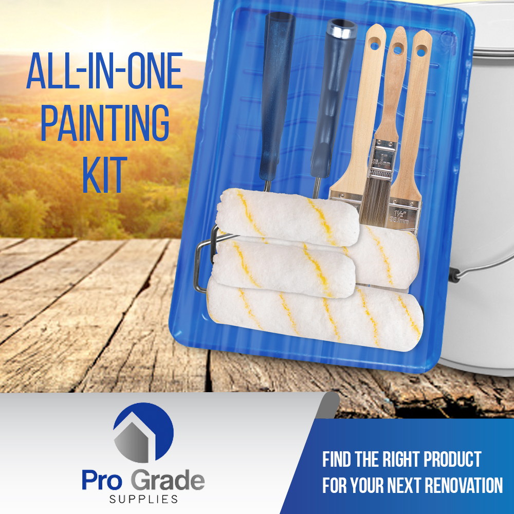 Pro Grade 10 Piece Paint Roller Kit photo 7