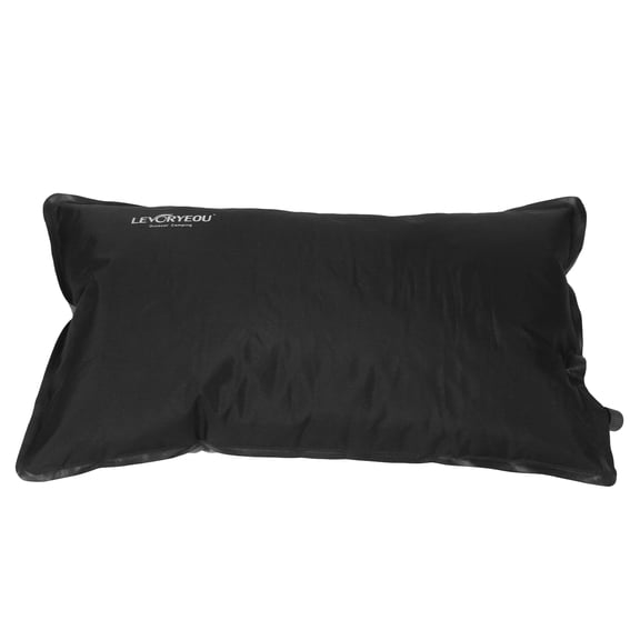 Self-Inflating Camping Pillow with Ergonomic Lumbar Support, Comfortable Travel Cushion for Hiking, Backpacking, Airplane, and Outdoor Use