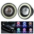 thumbnail image 3 of Coche 30W RGB LED Luz antiniebla COB Angel Eye Halo Ring Lámpara súper brillante con control remoto (3.5") Jadeshay A, 3 of 8