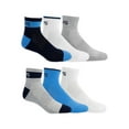 thumbnail image 4 of Chaps Sport Men's Multi Color Stripe Ankle Socks 6-Pair Pack, 4 of 6