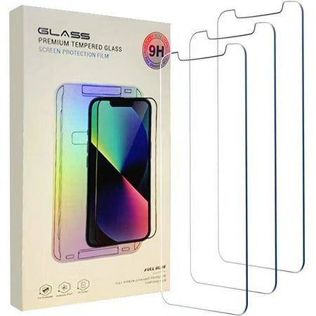 3 Pack Glass Screen Protector Compatible for iPhone 11/iPhone XR, 6.1 Inch 3 Pack Tempered,HD Screen Protector Designed,Ultra HD Full Screen Tempered Glass
