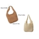 thumbnail image 5 of Minnieouse Bolso de cesta trenzado de paja para mujer, bolso informal elegante de Color sólido para exteriores, para compras, para caminar, Bolsas de mensajero y de hombro, 5 of 6
