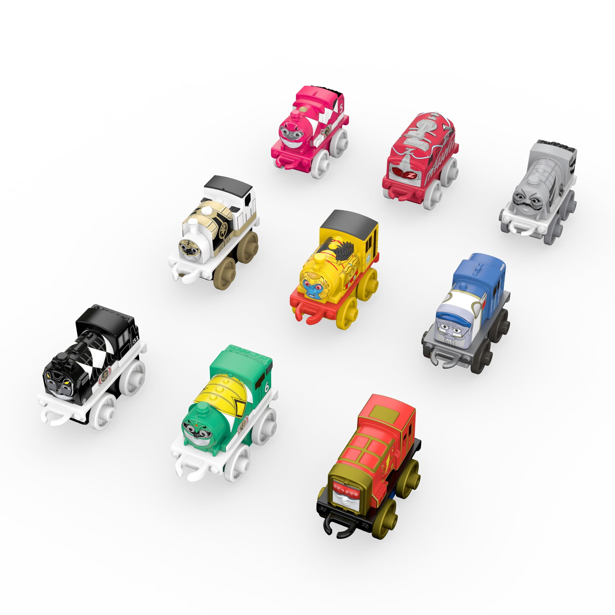 Thomas & Friends MINIS 9-Pack Power Rangers Pack #4