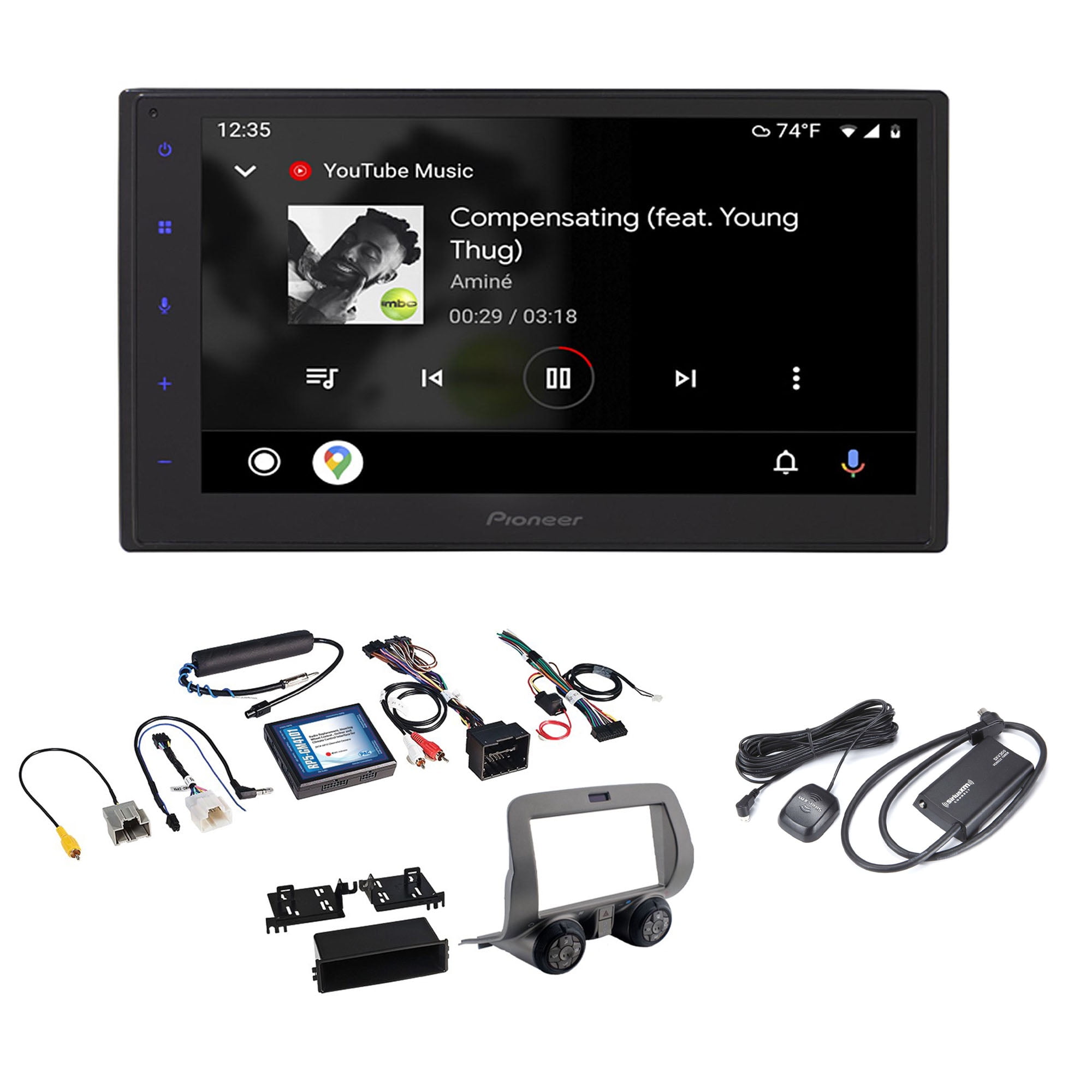 Pioneer DMH1770NEX with SXV300v1 Sirius/XM Satellite Tuner and