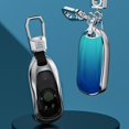 thumbnail image 5 of Zinc Alloy Gradient Glass Back Cover Key Fob Case Holder Shell Accessories Compatible for Chevrolet Chevy Camaro Equinox Cruze Sonic Malibu GMC Terrain & Buick Lacrosse Regal Verano, 5 of 9