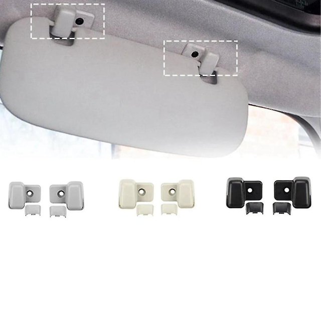Auto Side Sun Visor Fixing Buckle For Mini R55 R56 R60 Buckle 51169812837 Black Rear