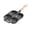 Black 1PCS, variant on 1pc Non Stick Frying Pan Four Design For Cooking Breakfast Skillet For Home Use Construction Handle