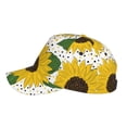 thumbnail image 5 of Fotbe Sunflowers Baseball Cap, Sunflowers Print Dad Hat,Outdoor Hat,Adjustable Sports Cap, Perfect For Activities, 5 of 9