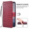 thumbnail image 4 of Case for Samsung Galaxy A10, Protective Cover / Flip Case, Flip Leather Cover, Detachable Case with Stand Function, Mobile Phone Case with Card Slot, Magnetic Closures for Samsung Galaxy A10 - Red, 4 of 7