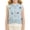 Light Blue, variant on AUDeals Girls Ruffle Trim Knit Sweater Vest - Round Neck Sleeveless Button Front Cardigan for Kids Casual Layering Wear