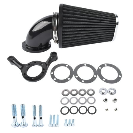 GELUOXI Air Cleaner Filter Kit for Harley-Davidson Dyna Softail Fatboy Motorcycle 1993-2016