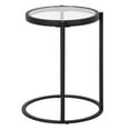 thumbnail image 6 of Evelyn&Zoe Duxbury 16" Wide Round Side Table, Blackened Bronze, 6 of 9