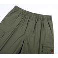 thumbnail image 6 of Jophufed Fashion Men's Pants Pocket Buttons Solid Leisure Time Tooling Short Pants, 6 of 8