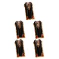 thumbnail image 2 of maskred Femmes de la Mode Plage Vacances Robe Boho Ethnique Élégante Robe en Vrac Noir 5Set, 2 of 6