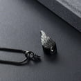 thumbnail image 2 of Constanlife Angel Wing Cremation Pendant Small Urns For Ashes Keepsake Urn Necklace, 2 of 4