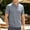 Dark Gray, variant on Men's Quater Zip Performance Shirt - Ultra Soft Tech Pullover UPF 50+ Breathable Short Sleeve Mock Neck Top Size M-4XL Black