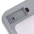 thumbnail image 4 of Poubelle de bureau à capteur, chargement USB, couvercle pliable, 9 L, intelligente, à induction, pour chambre, salle de bain, bureau, blanc, 4 of 4