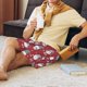 thumbnail image 5 of Fotbe Gnome And Snowflakes Pantalones Cortos de Pijama para Hombre, Ropa de Dormir, Pantalones de Pijama Cortos para Hombre-XX-Large, 5 of 6