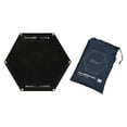 thumbnail image 2 of koolsoo Fireproof Mat Insulation Pad Floor Protection Hexagonal Foldable Grill Mat Camping Fire Mat for BBQ, Picnic, Hiking, Lawn S, 2 of 9