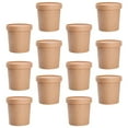 thumbnail image 3 of 25 Sets Disposable Soup Bowls with Lids Soup Containers Porridge Cups (Khaki), 3 of 6