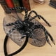 thumbnail image 2 of 1 diadema para el pelo de Halloween, accesorio creativo con forma de araña para mujeres y niñas, color negro y plateado., 2 of 5