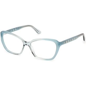 Guess EYEGLASSES GU50261-081-53 New with case Guess GU50261 081 Transparent Purple Grey Eyeglasses  main image 3