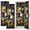 Color 1, variant on Gothic 2 Pcs School Locker Magnetic Wallpaper 12" x 36" Mystical Gothic Window Overlooking Purple Forest Reusable Removable Locker Accessories Back to School Supplies