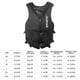 thumbnail image 5 of Chaleco Ajustable Neopreno Ygjytge Accesorios Suaves Y Seguros para Exteriores Negro XS, 5 of 8