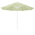thumbnail image 3 of California Umbrella  11' Rd. Aluminum Patio Umbrella, Crank Lift, Collar Tilt, Dbl Wind Vent, White Finish, Pacifica Fabric Spa, 3 of 5