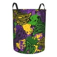 thumbnail image 2 of Fotbe Mardi Gras7 Laundry Basket with Handles, Waterproof Large Laundry Hamper, Wash Bag for Corner Dorm, Rolling Laundry Basket with Handles-Small, 2 of 8