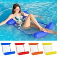 thumbnail image 1 of Swimming Pool Float Hammock, Inflatable Water Hammock Lounge, Swimming Pool Lounger , Inflatable Pool Chairs to Beach, 1 of 8