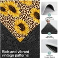 thumbnail image 3 of Beige Leopard Sunflower Pattern Kitchen Rugs Sets Of 3,Kitchen Runner Rugs Non Skid Washable,Decorative Kitchen Floor Mats for Kitchen,Sink,Laundry,17"x30"+ 17"x47" + 17"x59", 3 of 6
