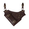 thumbnail image 1 of Accessoire en Cuir Artificiel pour Cosplay de Chevalier Durable Marron, 1 of 9