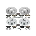 thumbnail image 3 of PowerStop Front and Rear Z23 Evolution Sport Carbon-Fiber Ceramic Brake Pad and Drilled & Slotted Rotor Kit Fits: MINI COOPER Select Models K6301, 3 of 10