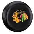 thumbnail image 1 of Chicago Blackhawks Housse de Pneu de Rechange Noire, 1 of 3