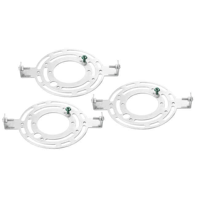 Kit de Soporte de Montaje Universal para Fijación de Luz Uxcell de 145mm (5.71"), Placa de Barra Cruzada de Luz de 3set para Luz de Techo