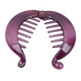 thumbnail image 2 of Round Ponytail Holder Interlocking Comb New, 2 of 8