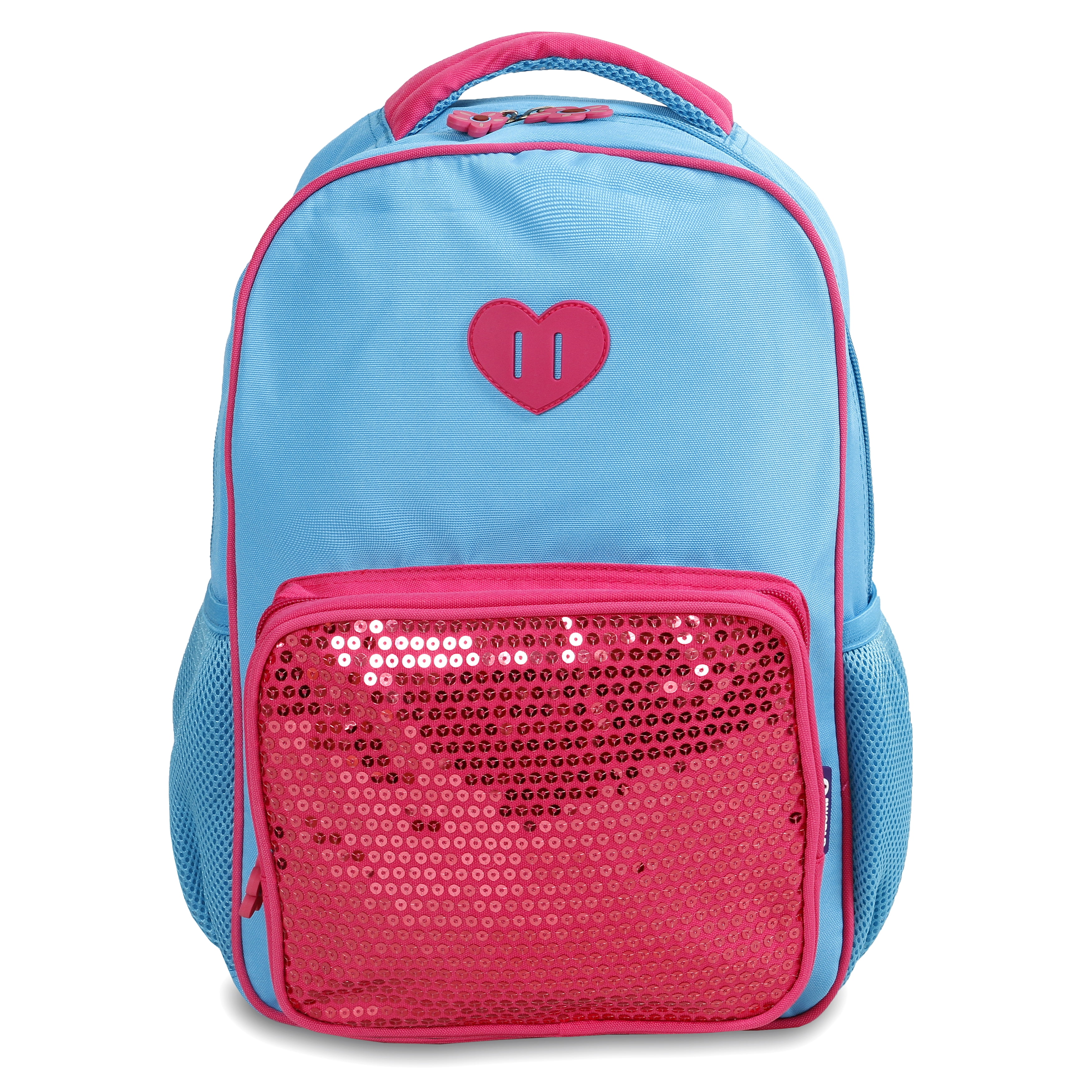 J World Unisex Sprinkle 14" Kids Backpack for School, Sky Blue