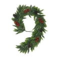 thumbnail image 2 of Fmbmuo Fireplace Christmas Garland Reusable 4.9 ft Multicolor Faux Pinecone Pines Decorations, Plastic Glam 1 pcs Artificial Garlands for Mantle Decor, 2 of 6