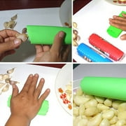 Ludlz 3PCS Premium Garlic Peeler, Food Grade Silicone Garlic Roller, Easy Quick to Peel Garlic Clove without Smell, Odor Free Peeling Tube Tool for Useful Kitchen Tools