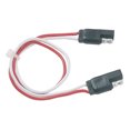 thumbnail image 2 of Husky Towing Trailer Wiring Connector Extension 30310 2 Pole Flat; 12 Inch Length, 2 of 3