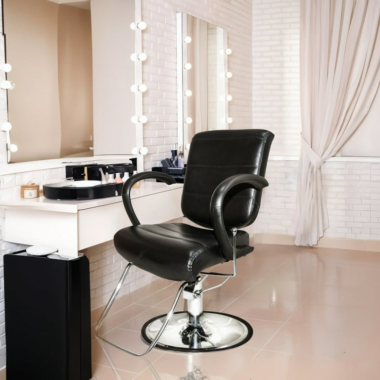 PureSana Kyler Professional Salon Chair, 360-Degree Swivel