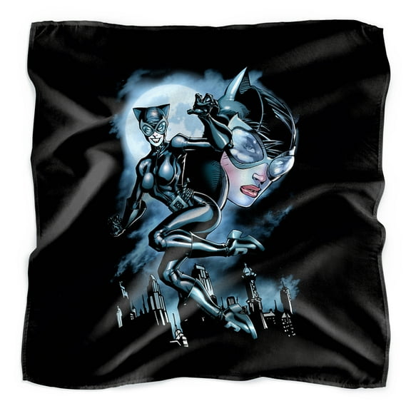 Batman Moonlight Catwoman Bandana (21 in x 21 in)
