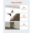 thumbnail image 5 of VEVOR Sliding Pocket Door Hardware Track Kit, 5ft Heavy Duty Pocket Door Hardware Kit, Commercial Grade Pocket Door Hardware and Track Set for 24"-30" Wide Single Door, Smoothly and Easy to Install, 5 of 9