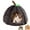 Grey, variant on HPZZ Pumpkin Cat Bed, Halloween Pumpkin Bed Cave for Cats Small Dogs, Pumpkin Cat Bed Basket, Pumpkin Cat House for Indoor Cats (Grey, Medium)