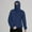 Navy, variant on Men's Balaclava Hoodie Winter Half Zipper Hooded Sweatshirt with Pocket Wind Resistant Athletic Coat
