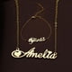 thumbnail image 2 of Collar con nombre de Lemegeton, collares con nombre personalizado, joyería personalizada, gargantilla de acero inoxidable para mujer, regalos del Día de San Valentín Tan Jianjun unisex, 2 of 2
