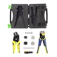 thumbnail image 2 of PARON Professional Wire Crimpers Multifunctional Engineering Ratcheting Terminal Crimping Pliers Wire Strippers Bootlace Ferrule Crimper Tool Cord End Terminals Pliers Kit, 2 of 7